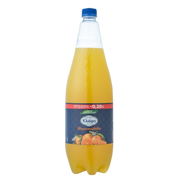 Κλιάφα Πορτοκαλάδα (5+1) 1,5lt PET