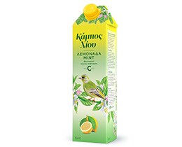 Κάμπος Χίου Λεμονάδα Mint Φρουτοποτό 1lt με Βιταμίνη C