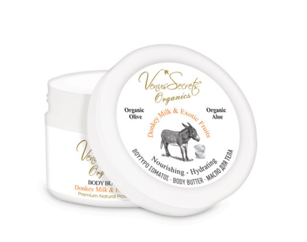Donkey Milk Body Butter με Εξωτικά Φρούτα 75ml/125ml/270ml