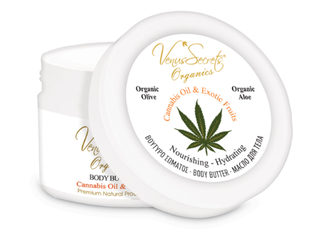 BODY BUTTER με Έλαιο Κάνναβης και Εξωτικά Φρούτα 75ml-125ml-280ml