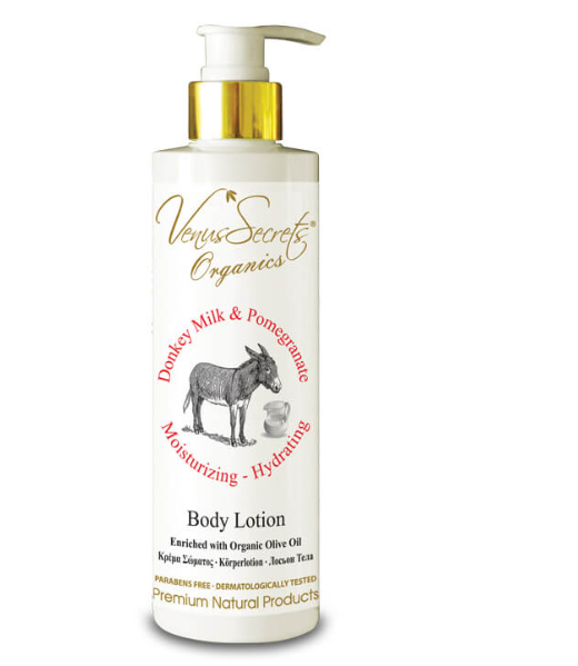 Donkey Milk Body Lotion με Ρόδι 250ml