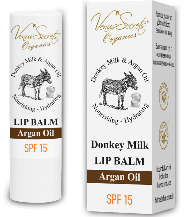 Donkey Milk Lip Balm Έλαιο Άργαν