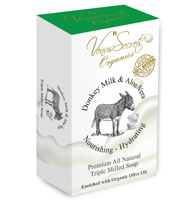 Σαπούνι με Γάλα Γαϊδάρας και Αλόη 110gr