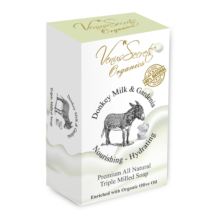 Σαπούνι με Γάλα Γαϊδάρας και Γαρδένια 110gr