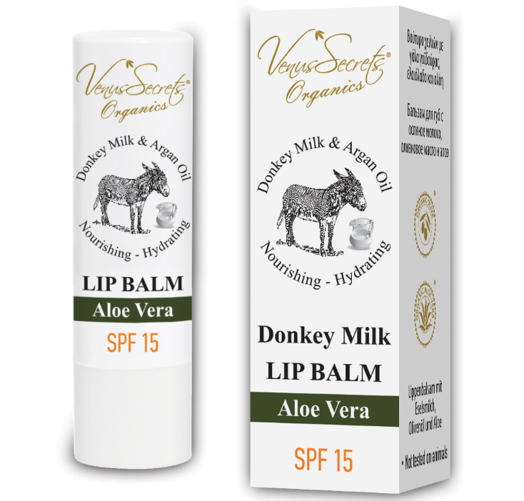 Donkey Milk Lip Balm Αλόη