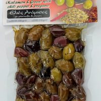 Vacuum pack 200gr mixed olives