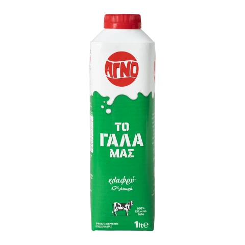 Fresh Cow's Milk 1.7% 1lt