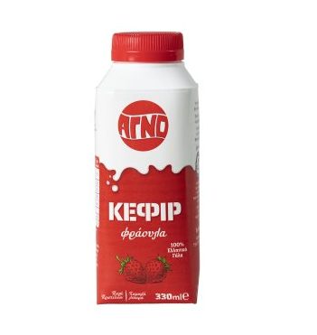 Strawberry Kefir - Probiotic Yogurt Drink 330ml