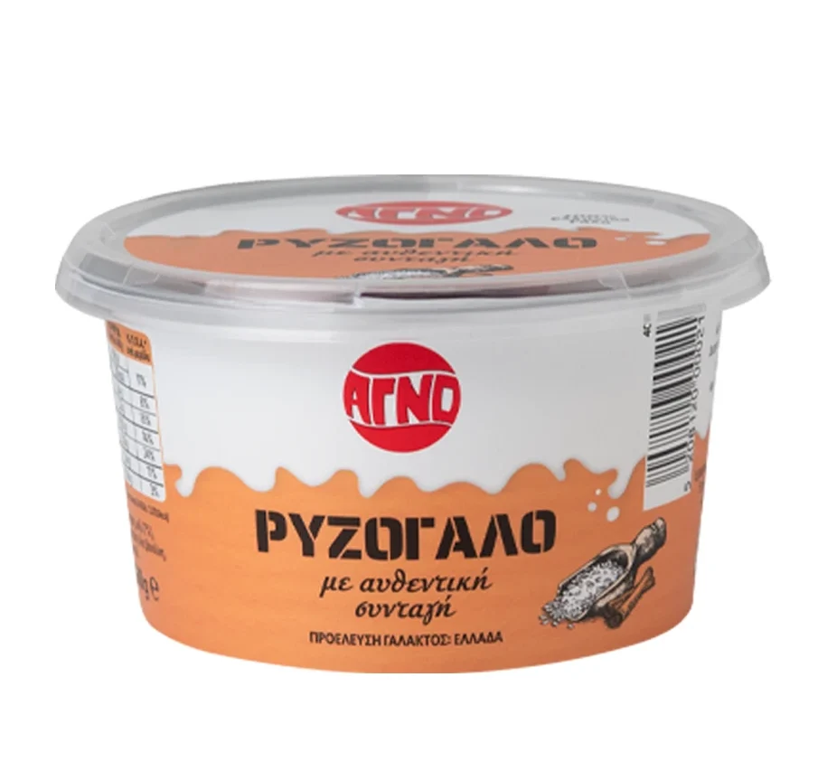 Αγνό Κρέμα Ρυζόγαλο 160gr