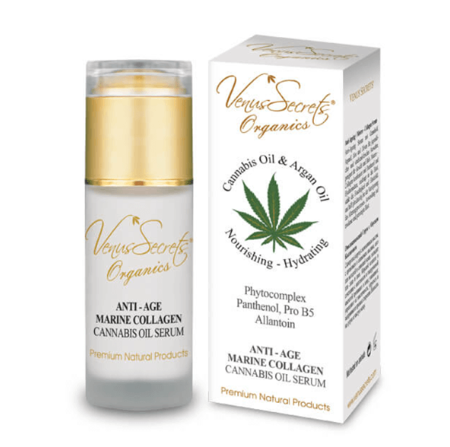 Serum με Έλαιο Κάνναβης Κατά της Γήρανσης με Κολλαγόνο 40ml