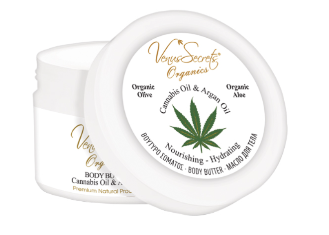 BODY BUTTER με Έλαιο Κάνναβης και Άργαν 75ml-125ml-280ml