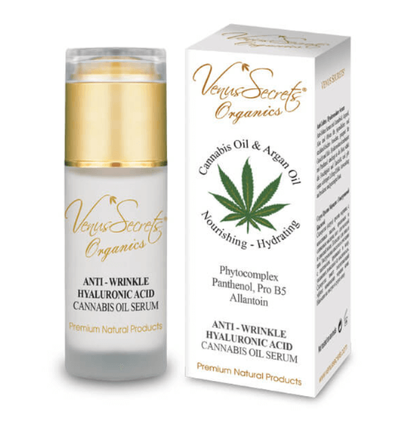 Serum με Έλαιο Κάνναβης Κατά των Ρυτίδων με Υαλουρονικό οξύ 40ml