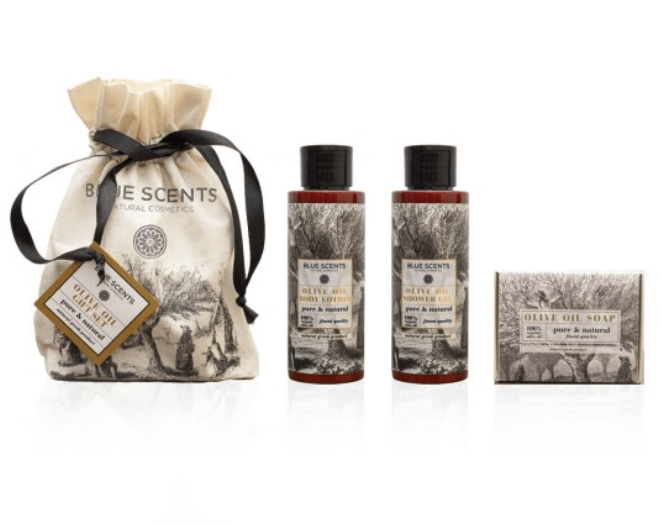 BLUE SCENTS GIFT SET Olive oil