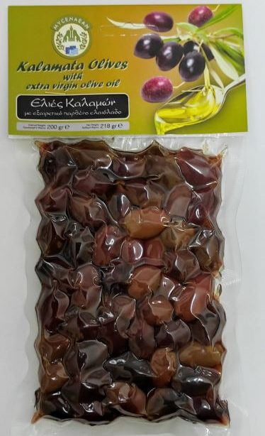 Ελιές Καλαμών με Ελαιόλαδο 200gr MYKHNAIKH