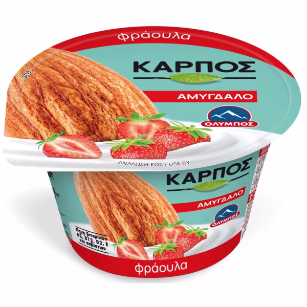 Almond Plant-Based Dessert Strawberry 150gr