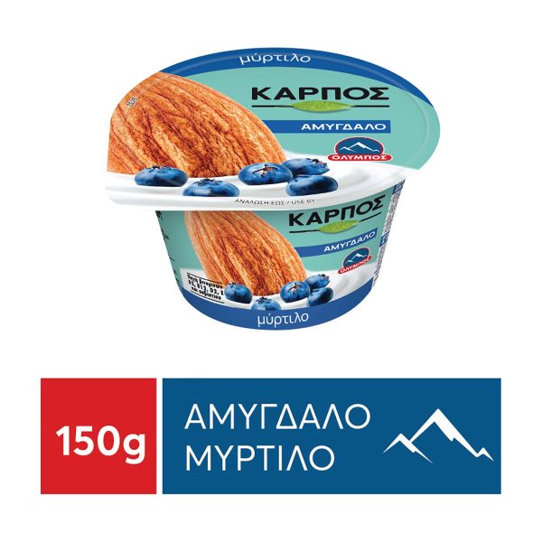 Almond Plant-Based Dessert Blueberry 150gr