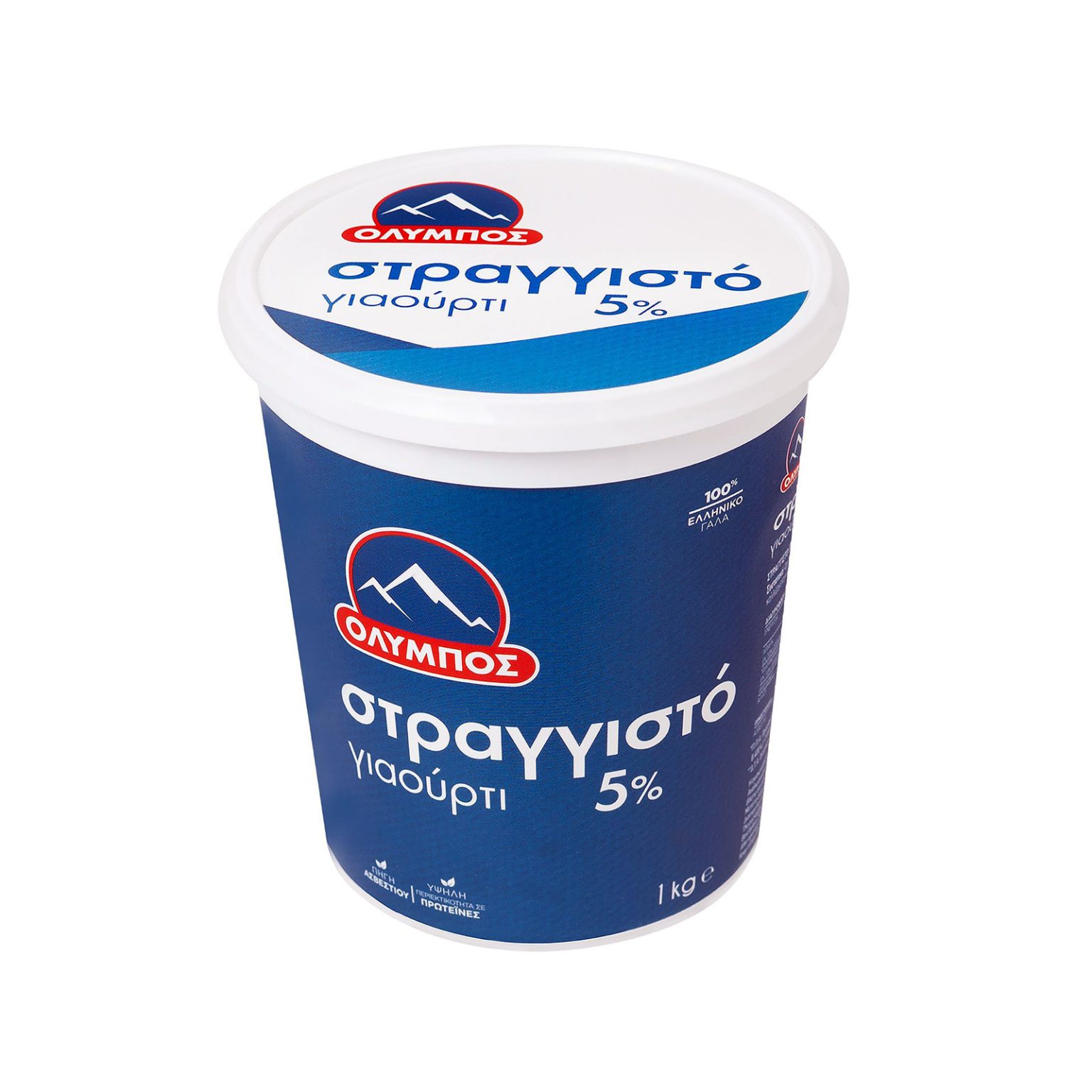 Όλυμπος Στραγγιστό Γιαούρτι 5% 1kg