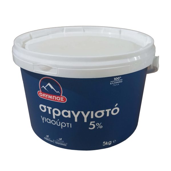 Olympos Strained Greek Yogurt 5% 5kg