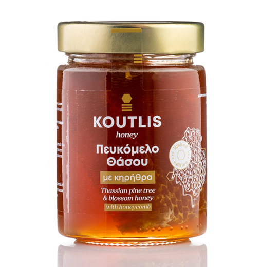 Πευκόμελο Θάσου με Κηρήθρα 450ml