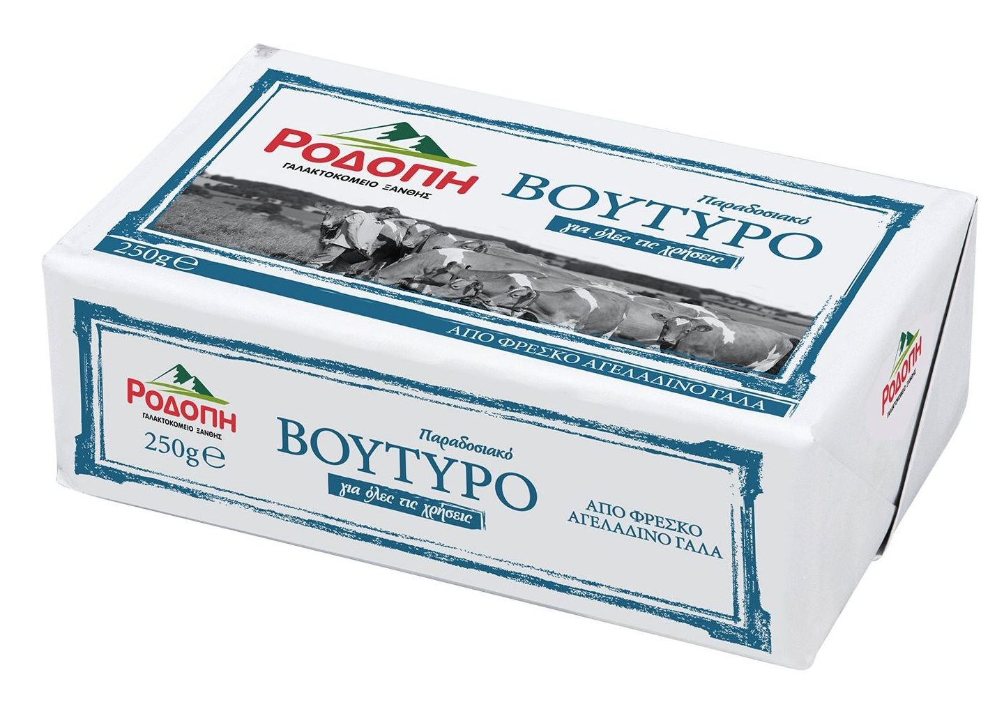 Ροδόπη Βούτυρο Αγελάδος 82% 250gr