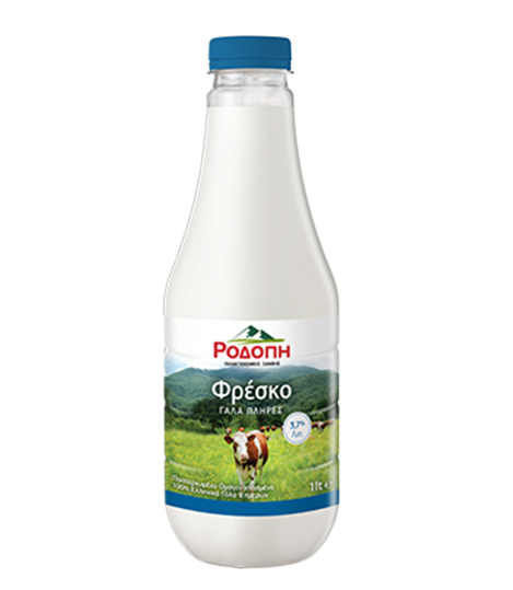 Fresh Cow's Milk 3.7% 1lt