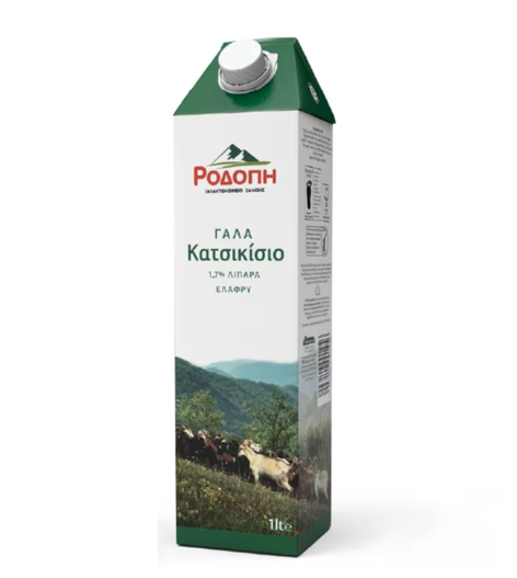 Ροδόπη Γάλα Κατσικίσιο 1,7% 1lt