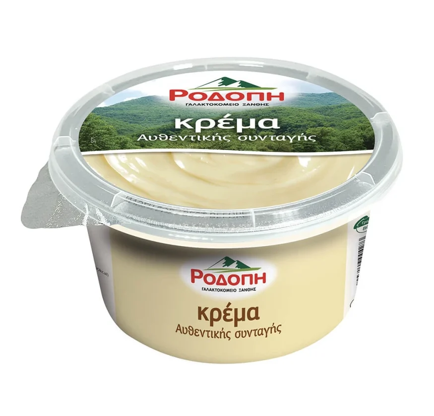 Ροδόπη Κρέμα Βανίλια 160gr