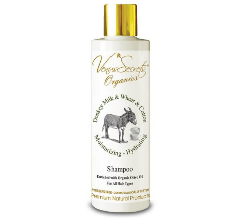 Donkey Milk Shampoo με Σιτάρι και Βαμβάκι 250ml