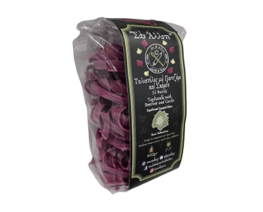 Ταλιατέλες με Παντζάρι και Σκόρδο 400gr "Σαν Άλλωτε"