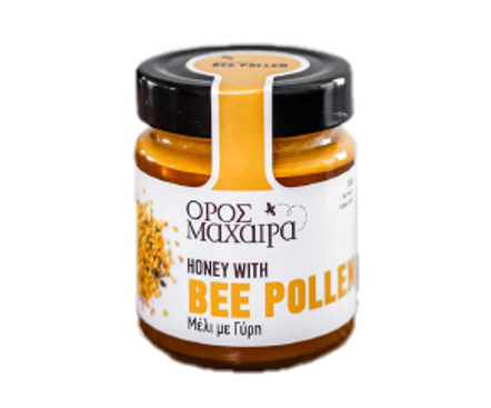 Bee Pollen Honey 240gr "Oros Machaira"