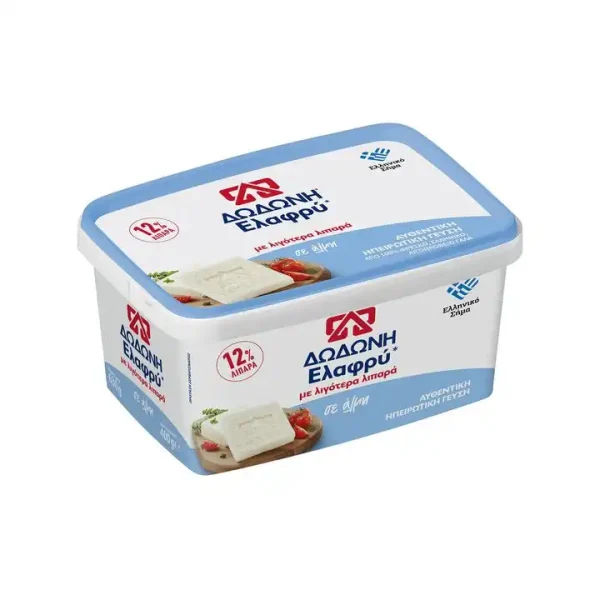 Δωδώνη Λευκό Τυρί Πρόβειο Ελαφρύ 400gr