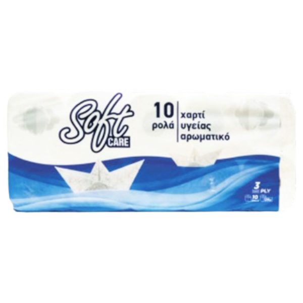 Paper Towel SoftCare Scented 10 Pieces 3-ply 120gr